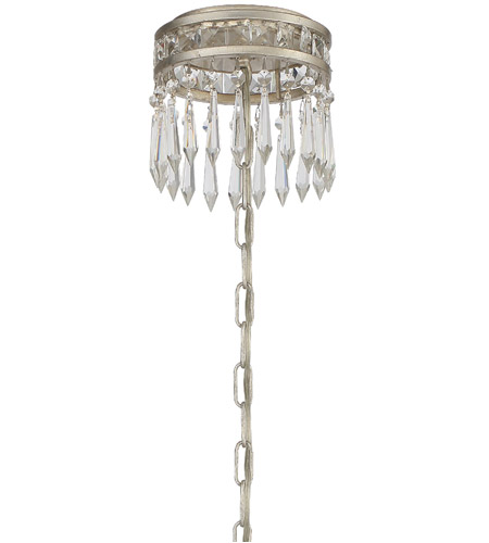 Crystorama 5266-OS-CL-MWP Mercer 10 Light 28 inch Olde Silver Chandelier Ceiling Light in Olde Silver (OS) 5266-OS-CL-MWP_3_.jpg