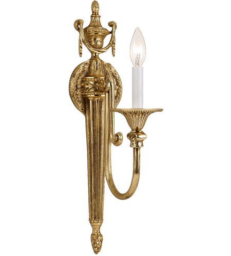 Arlington 1 Light Wall Sconces in Olde Brass 7001 OB