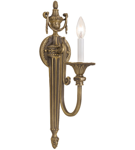 Arlington 1 Light Wall Sconces in Roman Bronze 7001 RB