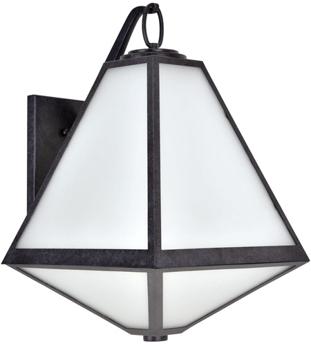 Crystorama GLA-9702-OP-BC Glacier 3 Light 21 inch Black Charcoal Outdoor Wall Mount in Opal Frosted GLA-9702-OP-BC_1_.jpg
