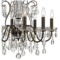 Crystorama 3028-EB-CL-MWP Butler 8 Light 26 inch English Bronze Chandelier Ceiling Light in English Bronze (EB), Clear Hand Cut 3028-EB-CL-MWP_2_.jpg thumb