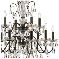 Crystorama 3029-EB-CL-MWP Butler 12 Light 29 inch English Bronze Chandelier Ceiling Light in English Bronze (EB), Clear Hand Cut 3029-EB-CL-MWP_2_.jpg thumb