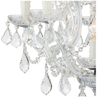 Crystorama 4405-CH-CL-I Maria Theresa 6 Light 20 inch Polished Chrome Mini Chandelier Ceiling Light in Polished Chrome (CH), Clear Italian 4405-CH-CL-I_2_.jpg thumb