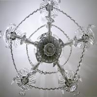 Crystorama 4405-CH-CL-I Maria Theresa 6 Light 20 inch Polished Chrome Mini Chandelier Ceiling Light in Polished Chrome (CH), Clear Italian 4405-ch-cl-i_6_.jpg thumb