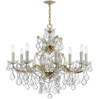 Crystorama 4408-GD-CL-S Maria Theresa 9 Light 26 inch Gold Chandelier Ceiling Light in Gold (GD), Clear Swarovski Strass photo thumbnail