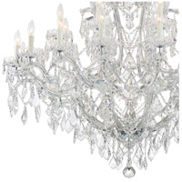 Crystorama 4424-CH-CL-SAQ Maria Theresa 25 Light 46 inch Polished Chrome Chandelier Ceiling Light in Swarovski Spectra (SAQ), Polished Chrome (CH) 4424-CH-CL-SAQ_2_.jpg thumb