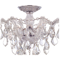 Crystorama 4430-CH-CL-MWP Maria Theresa 3 Light 14 inch Polished Chrome Semi Flush Ceiling Light in Polished Chrome (CH), Clear Hand Cut 4430-CH-CL-MWP_3_.jpg thumb