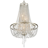 Crystorama ARC-1907-SA-CL-MWP Arcadia 4 Light 18 inch Antique Silver Chandelier Ceiling Light in Antique Silver (SA) ARC-1907-SA-CL-MWP_1_.jpg thumb
