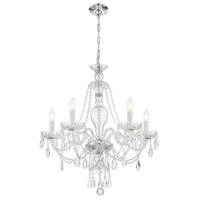 Crystorama CAN-A1305-CH-CL-MWP Candace 5 Light 25 inch Polished Chrome Chandelier Ceiling Light in Polished Chrome (CH), Clear Hand Cut CAN-A1305-CH-CL-MWP_1_.jpg thumb