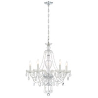 Crystorama CAN-A1305-CH-CL-MWP Candace 5 Light 25 inch Polished Chrome Chandelier Ceiling Light in Polished Chrome (CH), Clear Hand Cut CAN-A1305-CH-CL-MWP_5_.jpg thumb