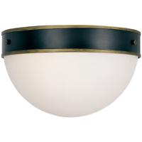 Crystorama CAP-8503-MK-TG Capsule 2 Light 12 inch Matte Black/Textured Gold Outdoor Ceiling Mount, Brian Patrick Flynn photo thumbnail
