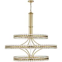 Crystorama CLO-8000-AG Clover 24 Light 48 inch Aged Brass Chandelier Ceiling Light in Aged Brass (AG) thumb