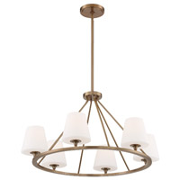 Crystorama KEE-A3006-VG Keenan 6 Light 31 inch Vibrant Gold Chandelier Ceiling Light in Vibrant Gold (VG) KEE-A3006-VG_5_.jpg thumb