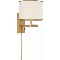 Crystorama MAD-B4101-AG Madison 1 Light 10 inch Aged Brass Wall Sconce Wall Light in Aged Brass (AG) photo thumbnail