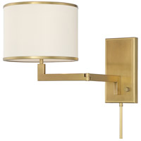 Crystorama MAD-B4101-AG Madison 1 Light 10 inch Aged Brass Wall Sconce Wall Light in Aged Brass (AG) alternative photo thumbnail