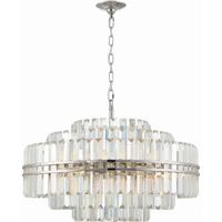 Crystorama HAY-1407-PN Hayes 16 Light 28 inch Polished Nickel Chandelier Ceiling Light thumb