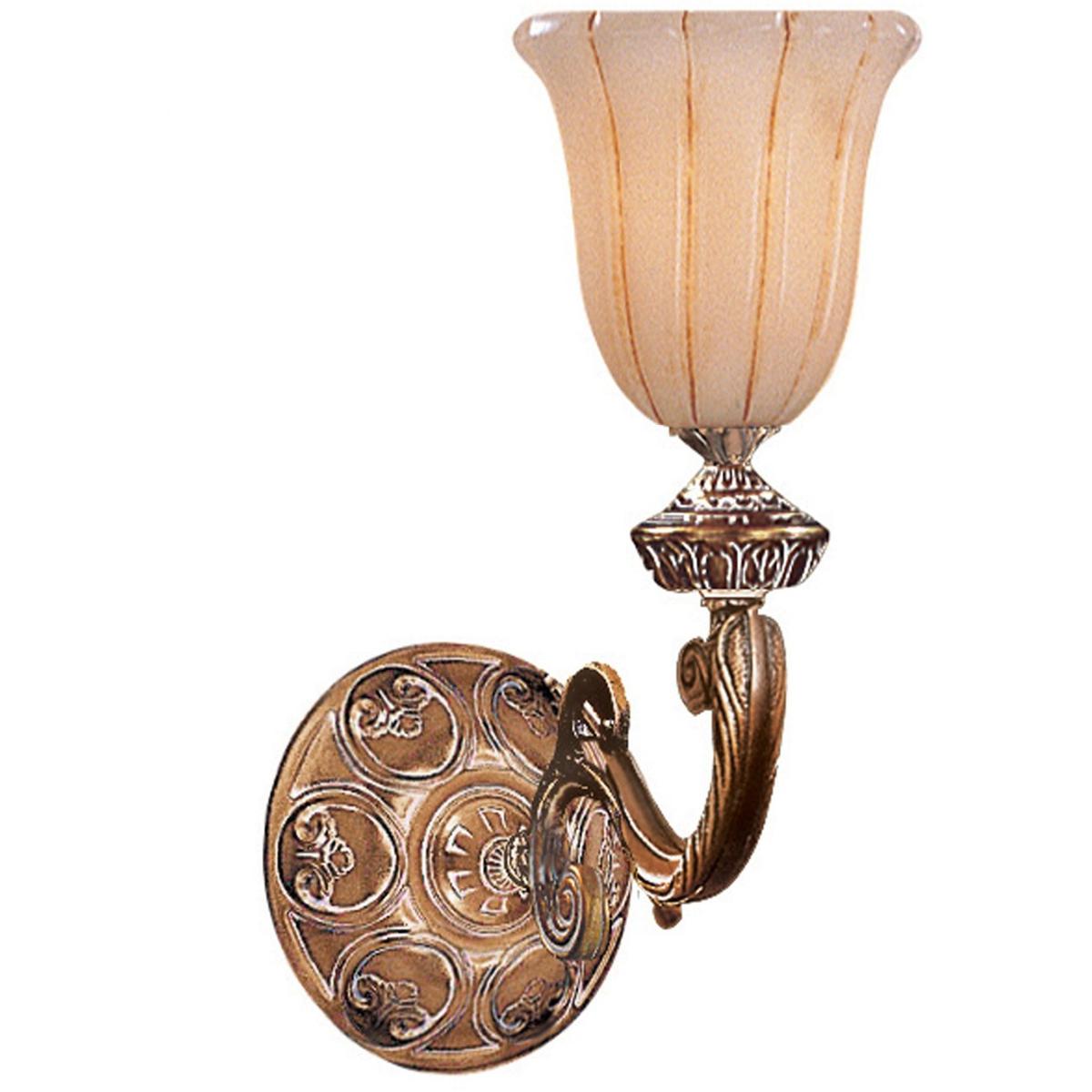 Crystorama 891WH Natural Alabaster Sconce Wall Light