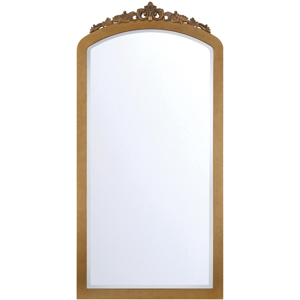 Crystorama ARN-M700-BB Arden 72 X 36 inch Burnished Brass Mirror