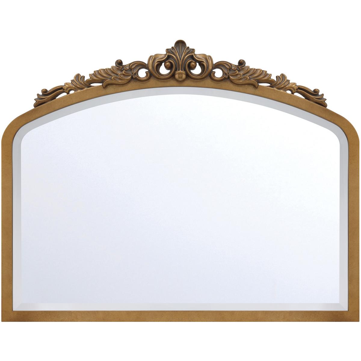 Crystorama ARN-M701-BB Arden 40 X 31 inch Burnished Brass Mirror