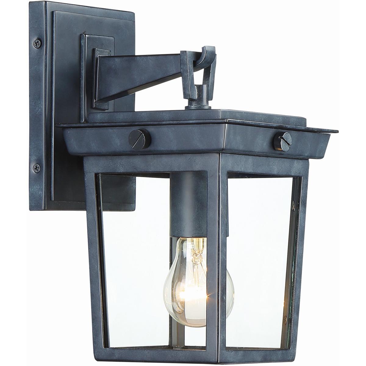 Crystorama BELA8061GE Belmont 1 Light 11 inch Graphite Outdoor Sconce