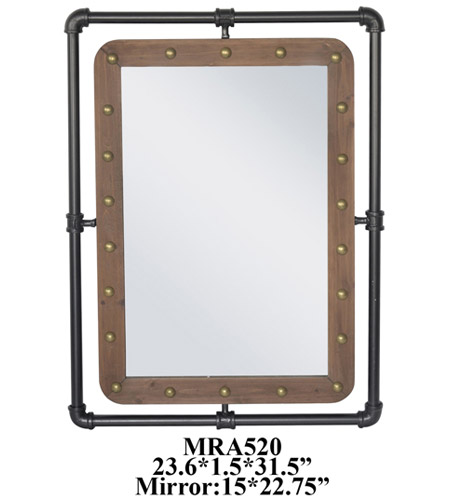 Crestview Collection EVMRA520 Crestview 32 X 24 inch Wall Mirror