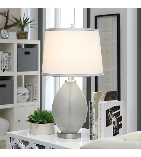 Crestview Collection ABS1428GRYSNG Element 26 inch Table Lamp Portable Light