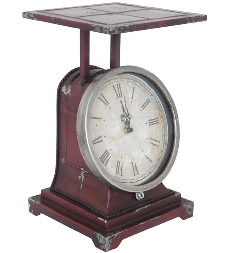 Crestview Collection CVCKA599 Scale 14 X 8 inch Table Clock