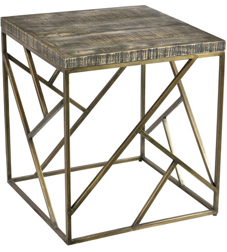 Crestview Collection CVFNR683 Bengal Manor 24 X 22 inch End Table