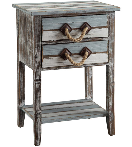 Crestview Collection CVFZR693 Nantucket 26 X 18 inch Accent Table