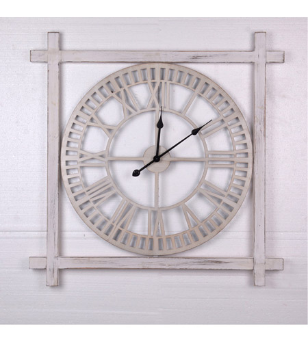 Crestview Collection CVTCK1157 Farm Time 34 X 2 inch Wall Clock