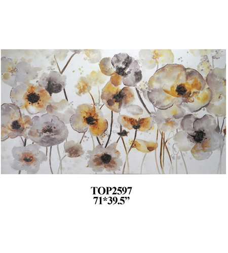 Crestview Collection CVTOP2597 Spring Havest 40 inch Painting