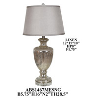 Crestview Collection ABS1467MESNG Element 29 inch Table Lamp Portable Light thumb