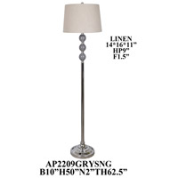Crestview Collection AP2209GRYSNG Element 63 inch Floor Lamp Portable Light thumb
