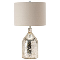 Crestview Collection EVABS1742 Amelia 28 inch 150.00 watt Handfinished Silver Table Lamp Portable Light thumb
