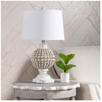 Crestview Collection EVLY1955 Amelia 26 inch 150.00 watt Handfinished Natural and White Table Lamp Portable Light EVLY1955_Lifestyle_1.jpg thumb
