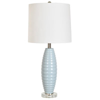 Crestview Collection ABS1352BUSNG Element 31 inch Blue Table Lamp Portable Light thumb