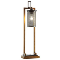 Crestview Collection CVAER744 Gibson 36 inch 60 watt Copper and Iron Table Lamp Portable Light photo thumbnail