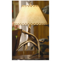 Crestview Collection CVANP949 Trophy 26 inch 100.00 watt Resin Natural Antler Table Lamp Portable Light thumb