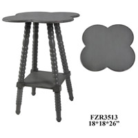 Crestview Collection CVFZR3513 Crestview 26 X 18 inch Grey End Table thumb