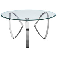 Crestview Collection CVFZR4010 Hollywood 38 X 38 inch Nickel Cocktail Table photo thumbnail
