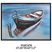 Crestview Collection CVTOP2478 Morning Tide Wall Art thumb