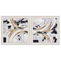 Crestview Collection CVTOP2519 Abstract Wall Art, Set of 2 thumb