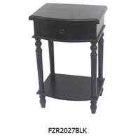 Crestview Collection FZR2027BLK Element Side Table thumb