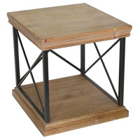 Crestview Collection FZR2094 Element 25 X 24 inch Side Table thumb