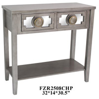 Crestview Collection FZR2508CHP Element 32 X 14 inch Console Table thumb