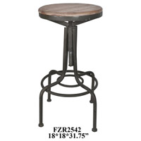 Crestview Collection FZR2542 Crestview 31 inch Stool thumb