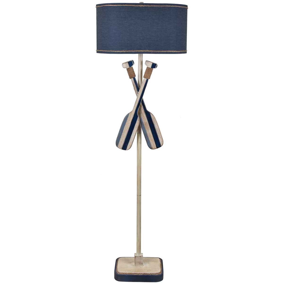 Crestview Collection CVAVP1423 Boat Oar 63 inch Floor Lamp Portable Light