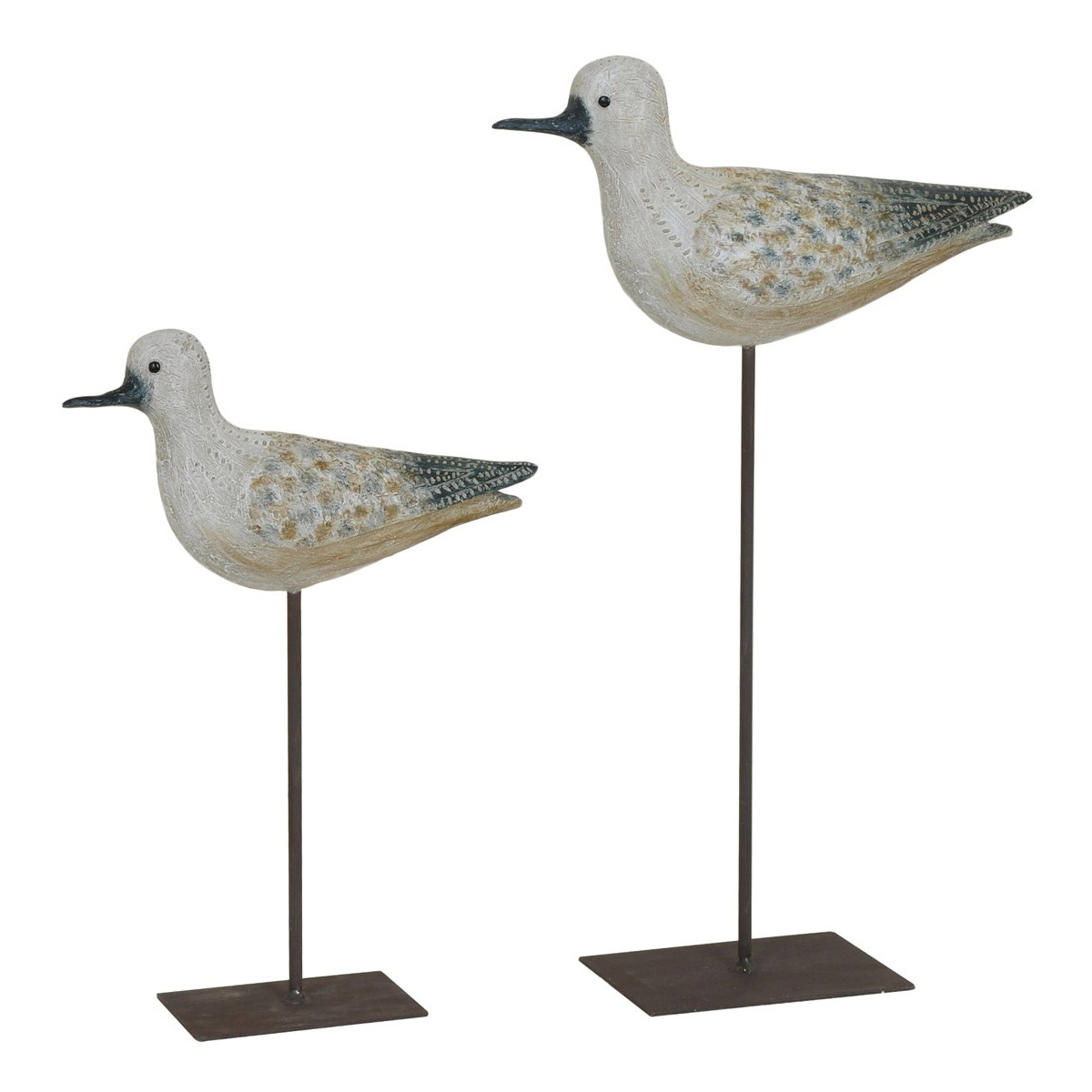 Crestview Collection CVDEP694 Coastal Statues, Set of 2