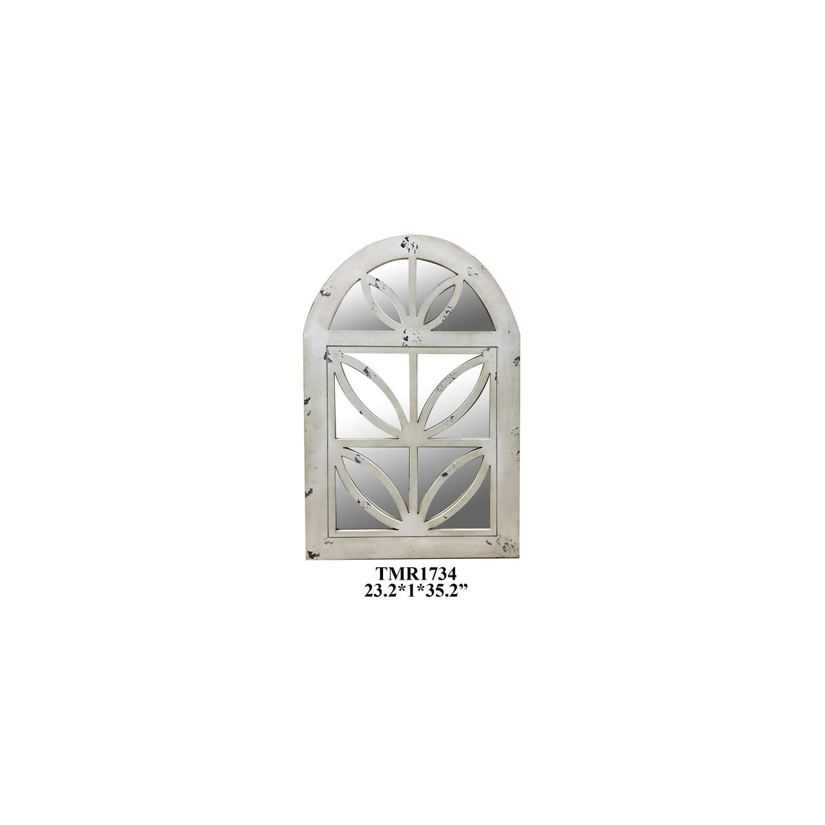 Crestview Collection CVTMR1734 Megan 35.2 X 23.2 inch Wall Mirror
