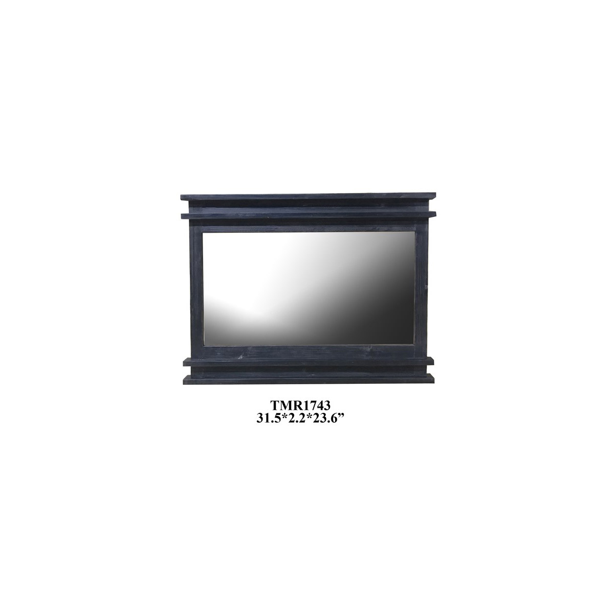 Crestview Collection CVTMR1743 Mantle 31.5 X 23.6 inch Wall Mirror
